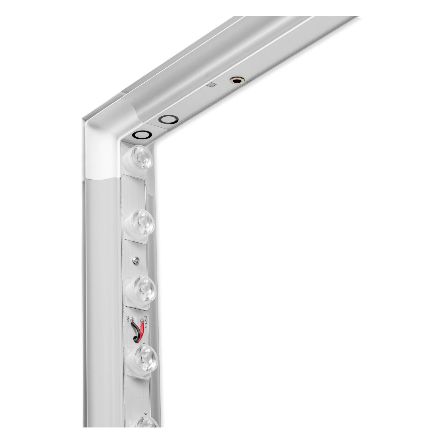 Cadre mural lumineux LED BOX™ à visuel textile – vue 5
