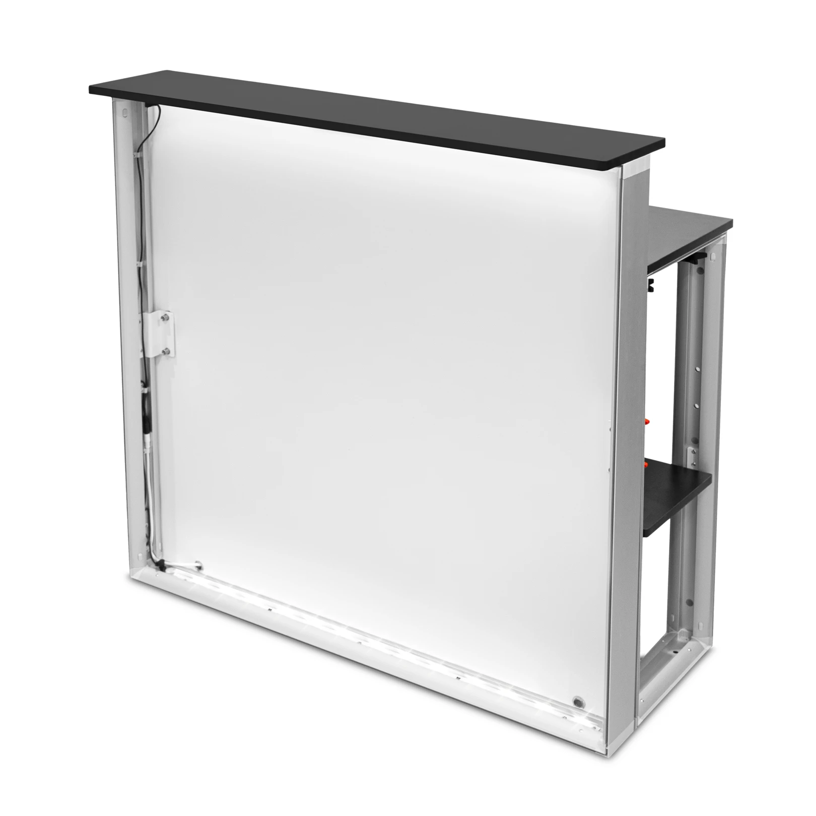 Comptoir lumineux LED BOX™ avec étagère – vue 3