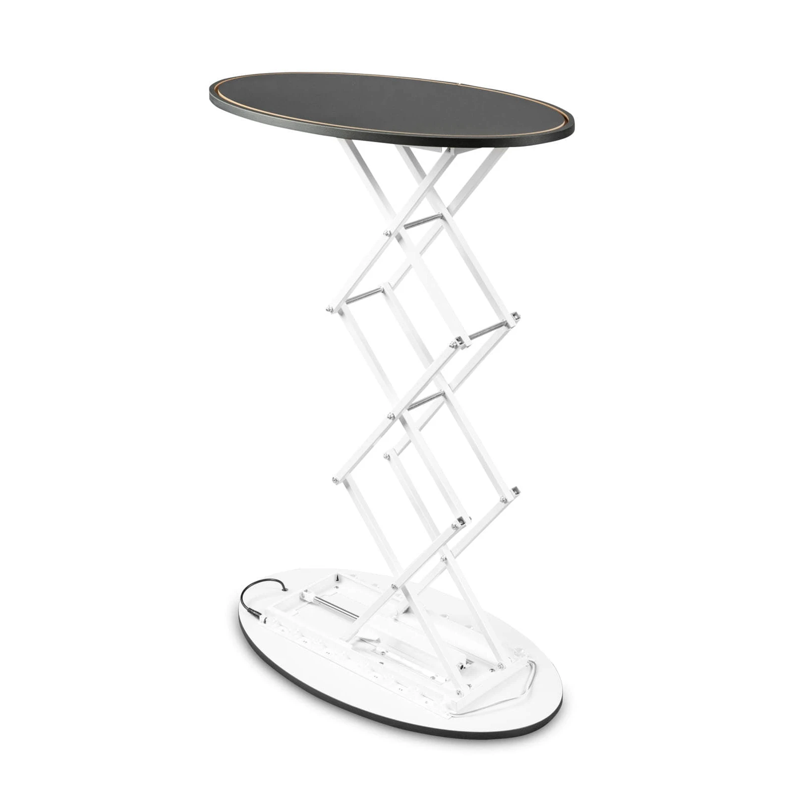 Comptoir pliable Preston Automatic LED ovale – vue 3