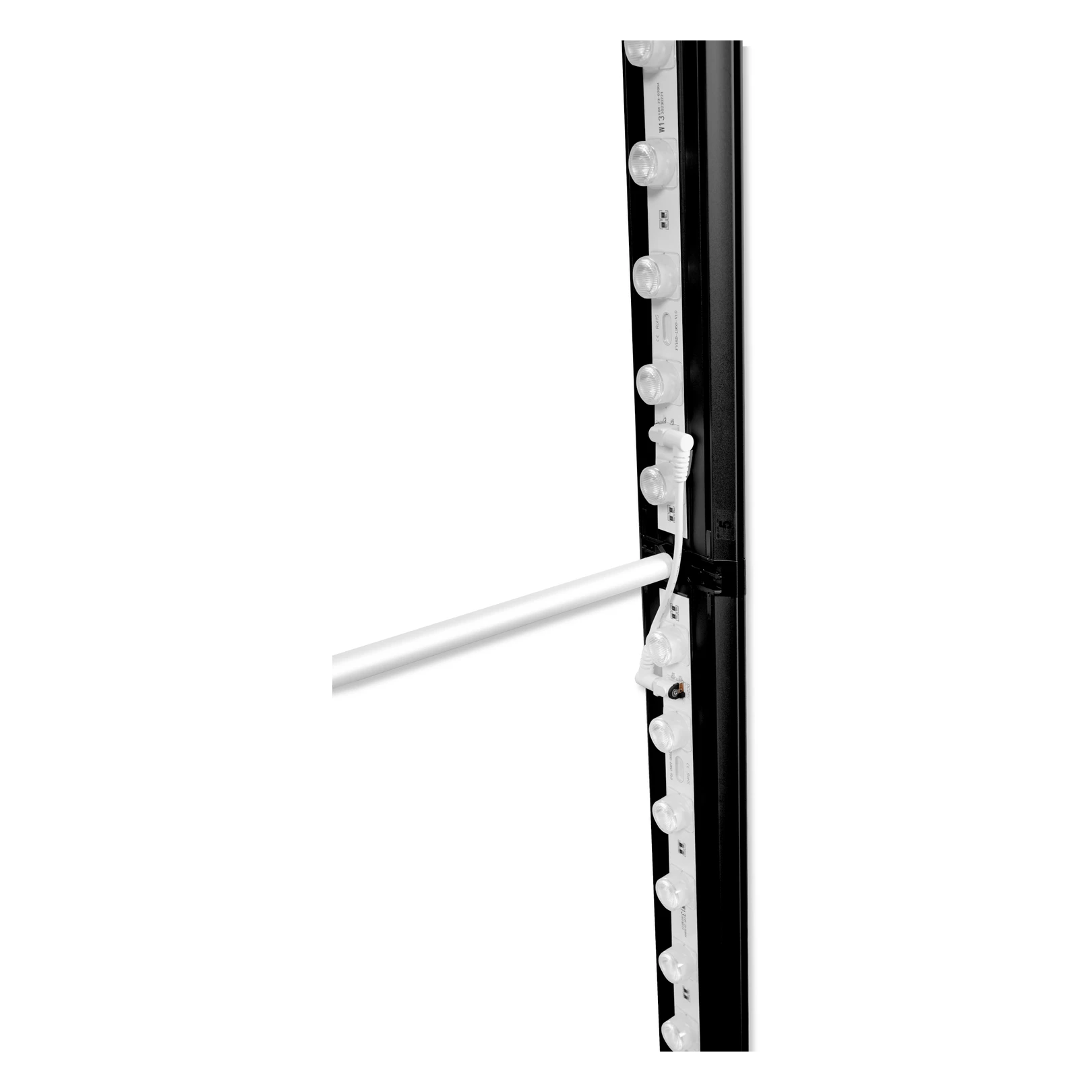 Mur d'images LED BOX™ structure noire – vue 4