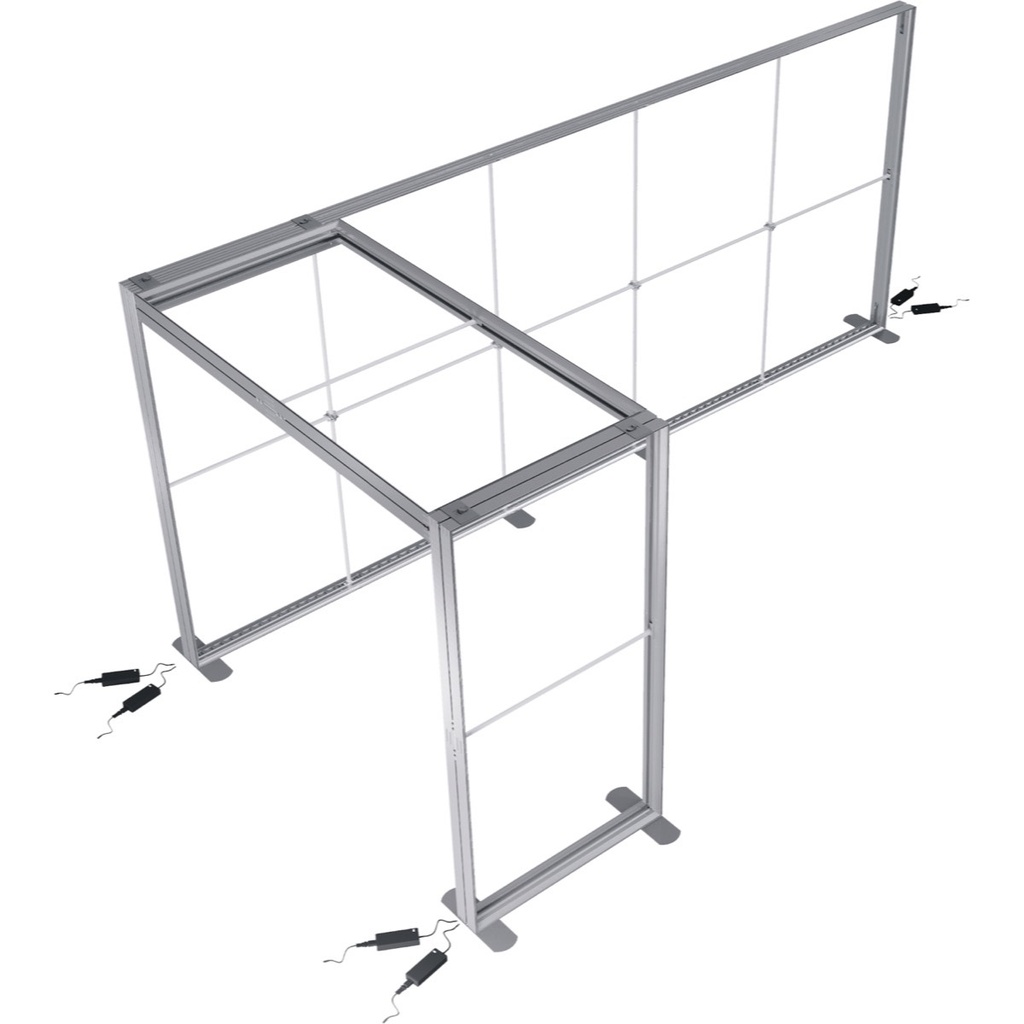 Toit pour stand d'exposition LUNIX™ – vue 3