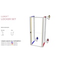 Locker Set de rangement pour système LUNIX™ – vue 7