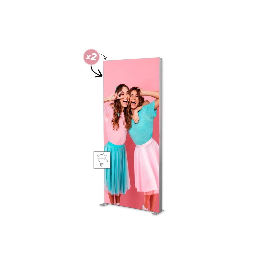 Mur d'images LUNIX™ (sac Premium inclus) (100x250, Structure + impression)