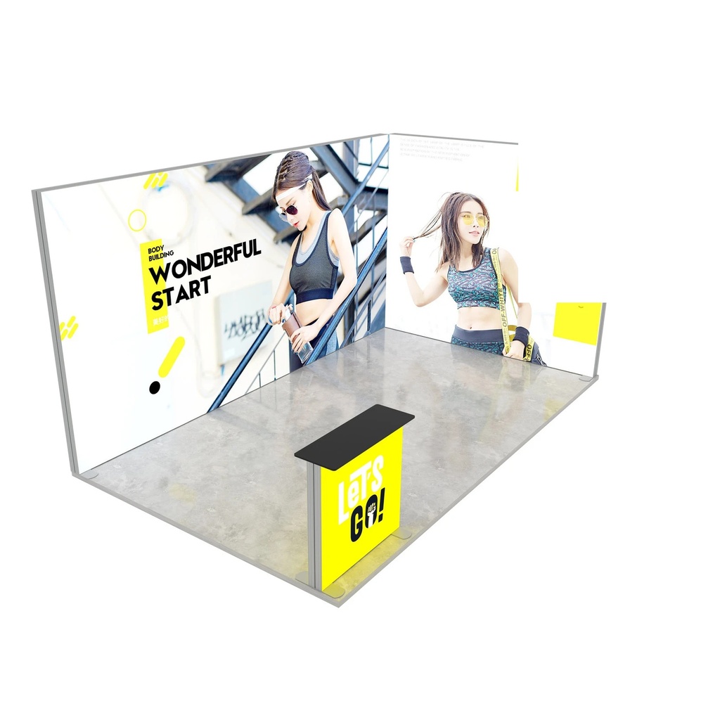 Stand d'exposition LUNIX™ (5x3) angle